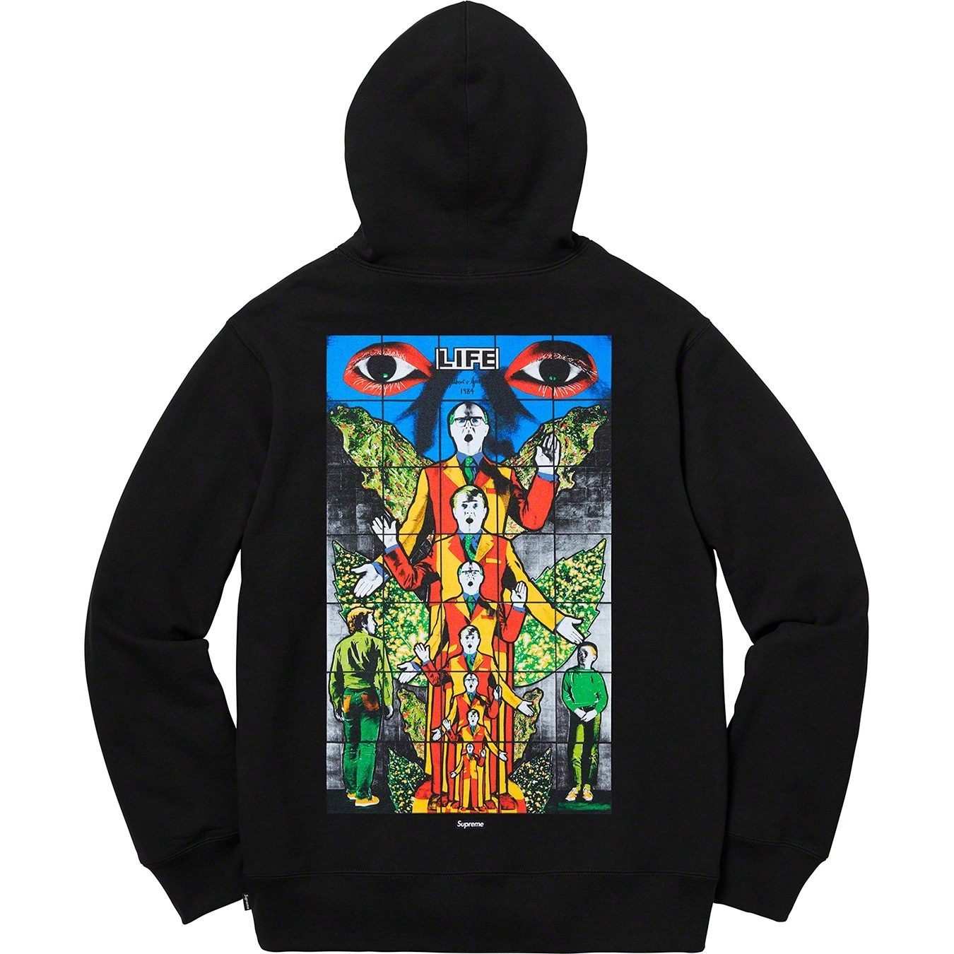 Gilbert & George/Supreme LIFE Hooded Sweatshirt view 3